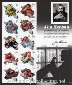 folder stamps muppets