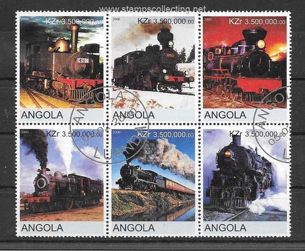 trenes antiguos de Angola