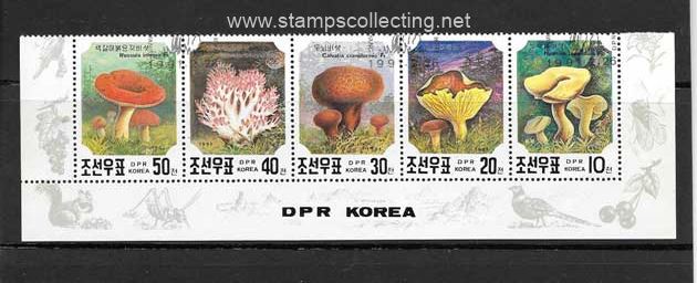 stamps del tema hongos.