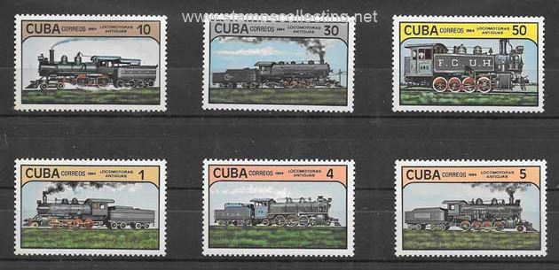 locomotoras antiguas de Cuba