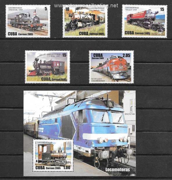 transporte ferroviario - locomotoras