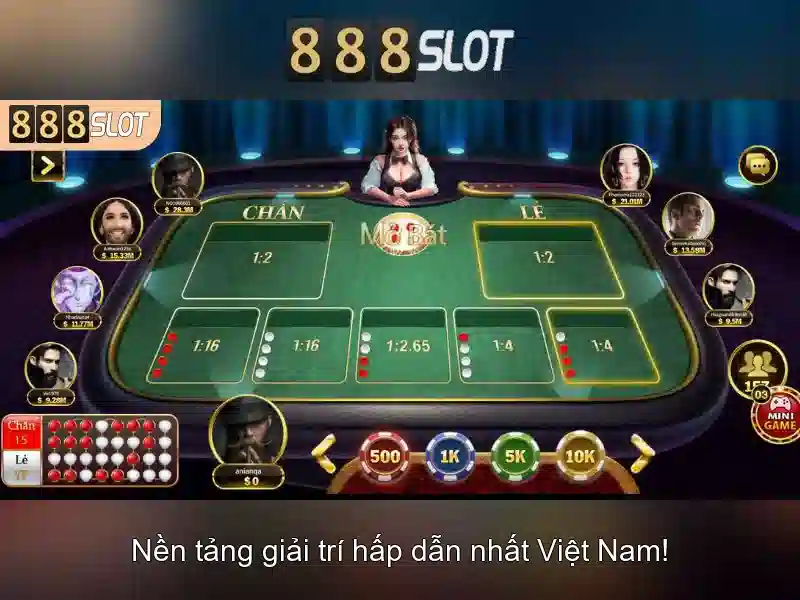 888slot - Trải nghiệm casino trực tuyến đầy màu sắc